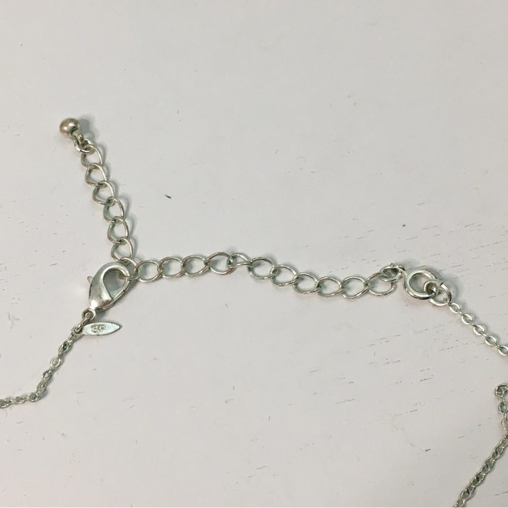 Silver Snowflake Necklace - Picture 7 of 7